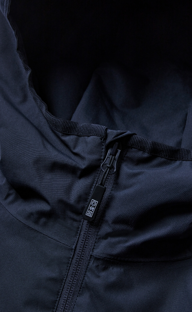 H2O Jakke - Læsø Padded - Navy