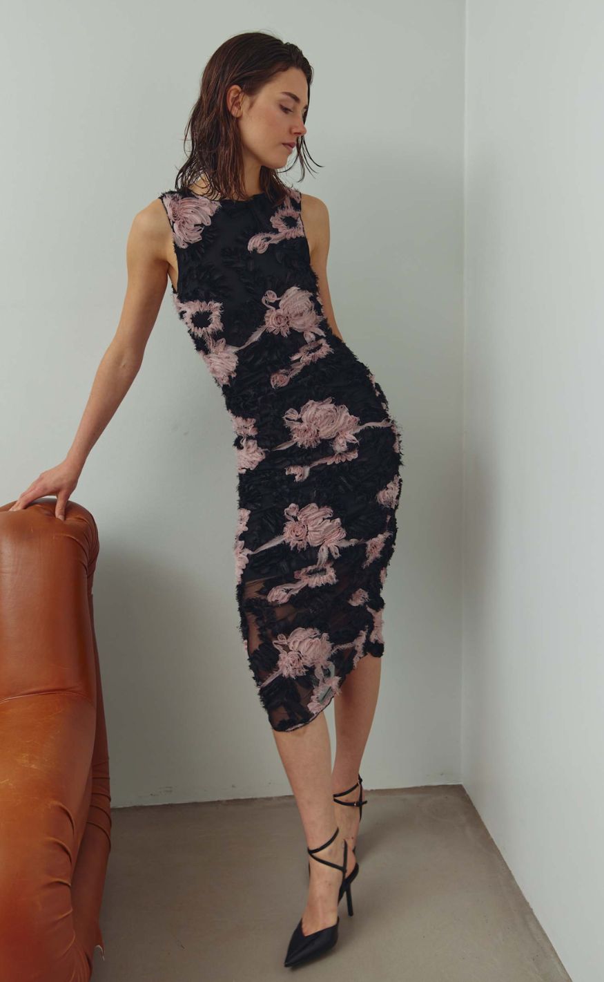 Noella Kjole - Lavinia - Daylah Pink Black