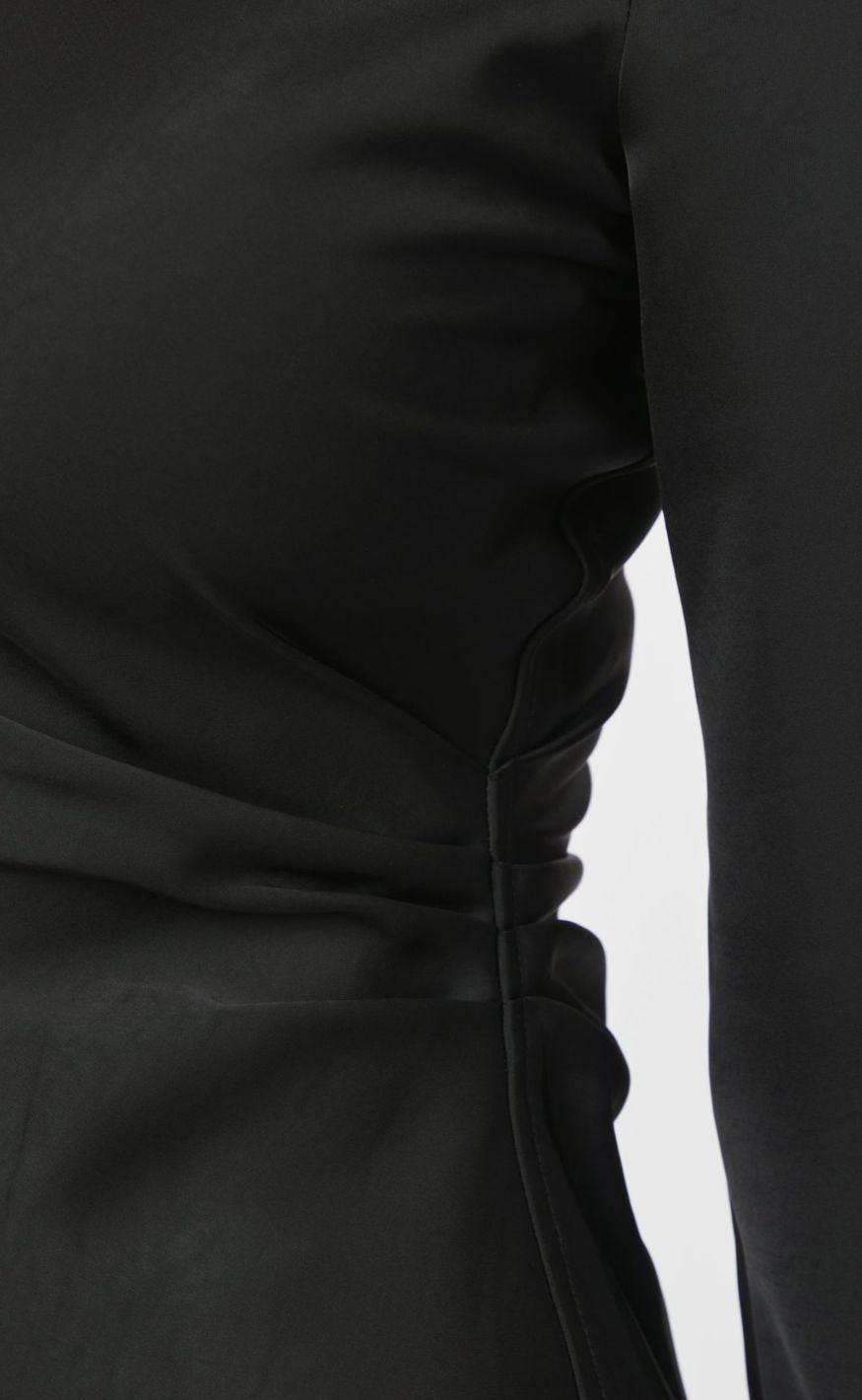 Neo Noir Kjole - Jumari Heavy Sateen - Black
