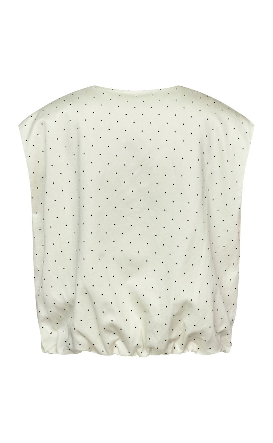 Sisters Point Vest - GARWIN-VE7 - Ivory Dot
