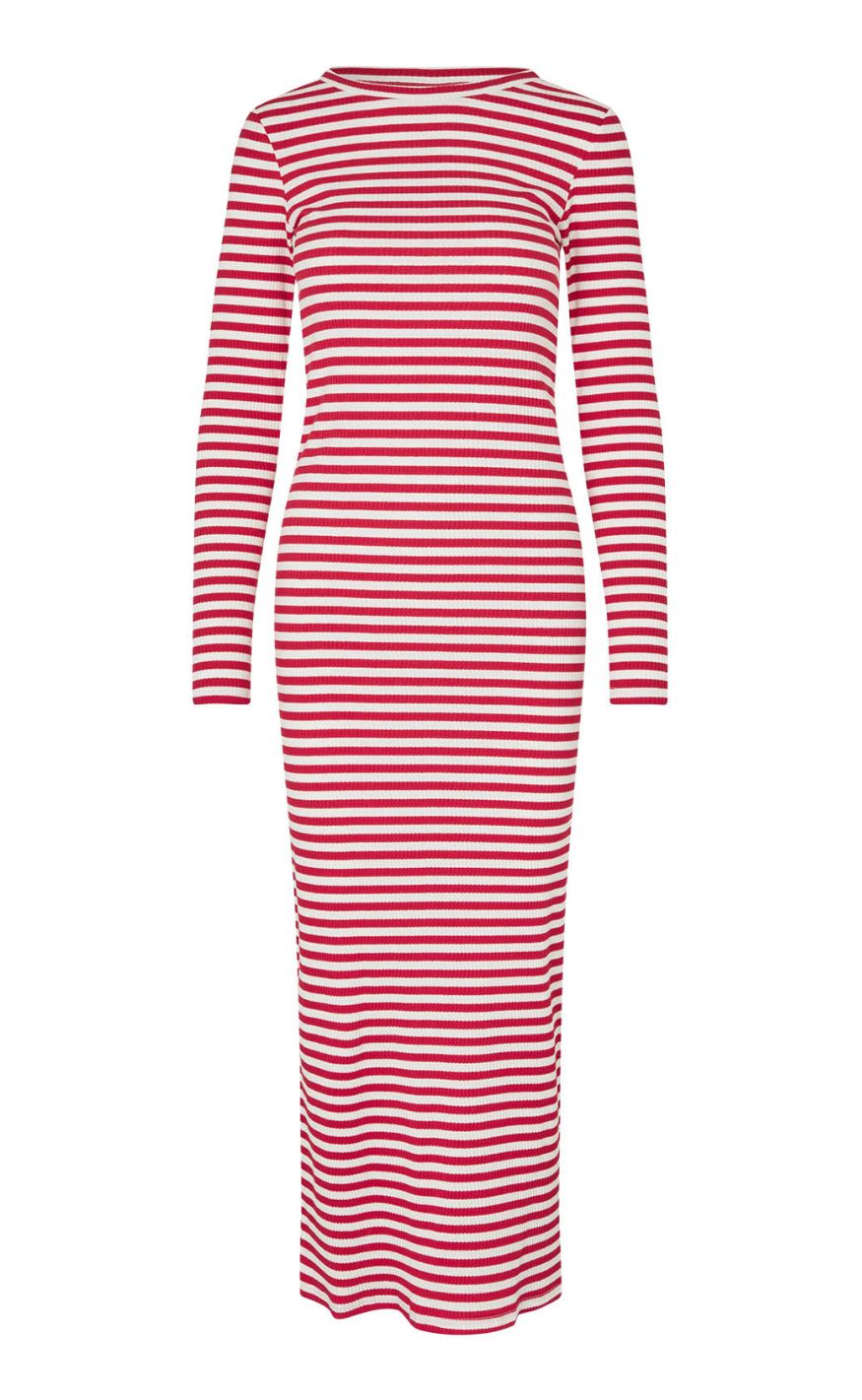 Lollys Laundry Kjole - Christina Maxi - Red