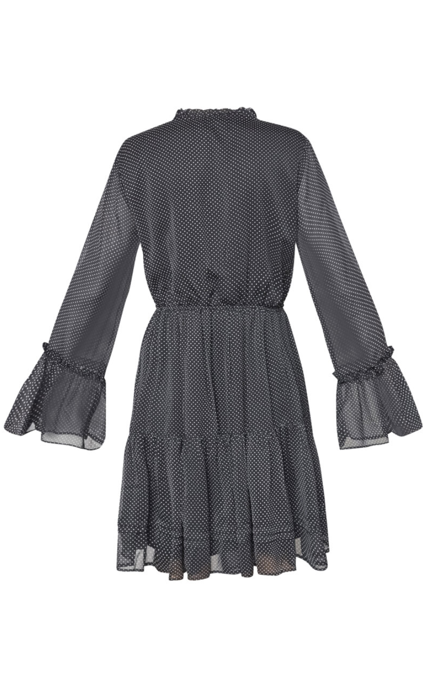 Sisters Point Kjole - Ufana-DR1 - Black/Dot