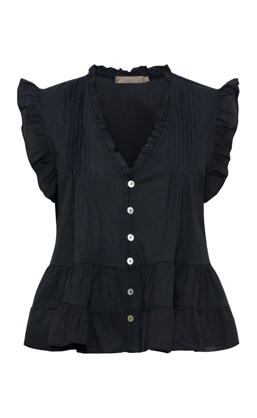 Marta Du Chateau Topp - Emira - Black