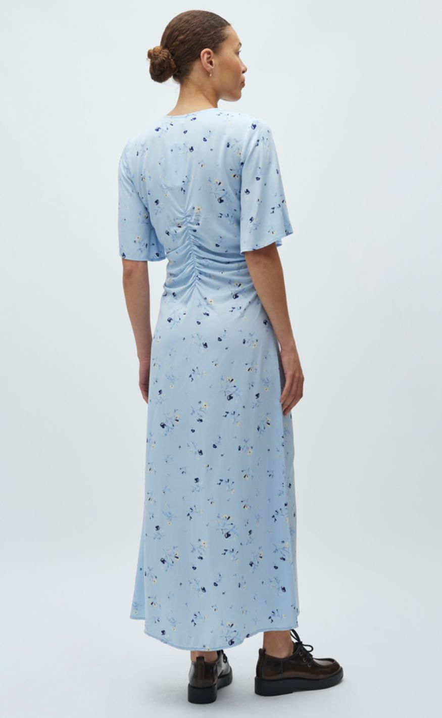 MbyM Kjole - Ineya - Lupir Print Blue