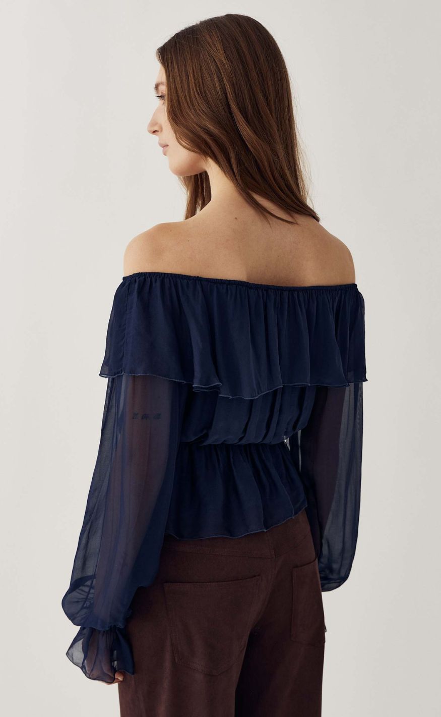 Noella Bluse - Margerie - Navy