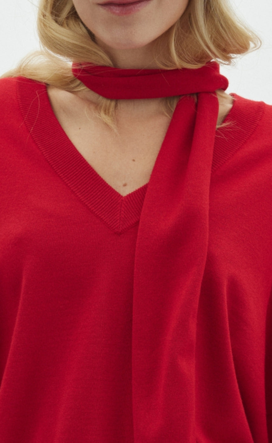 MbyM Skjerf - Bravia long-M - Red Aura