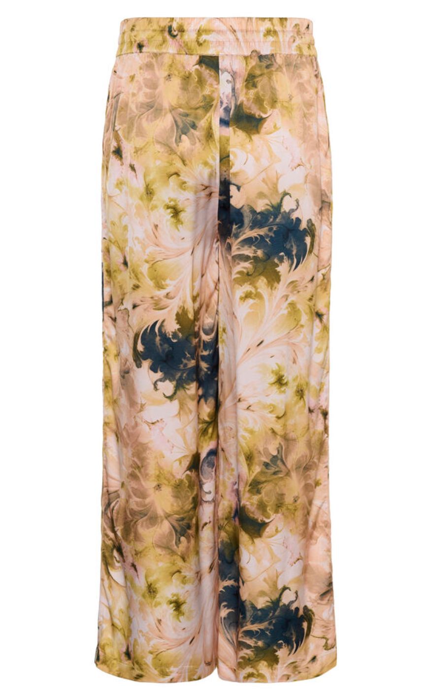 Culture Bukser - Andora Berna - Blue/Green Swirl