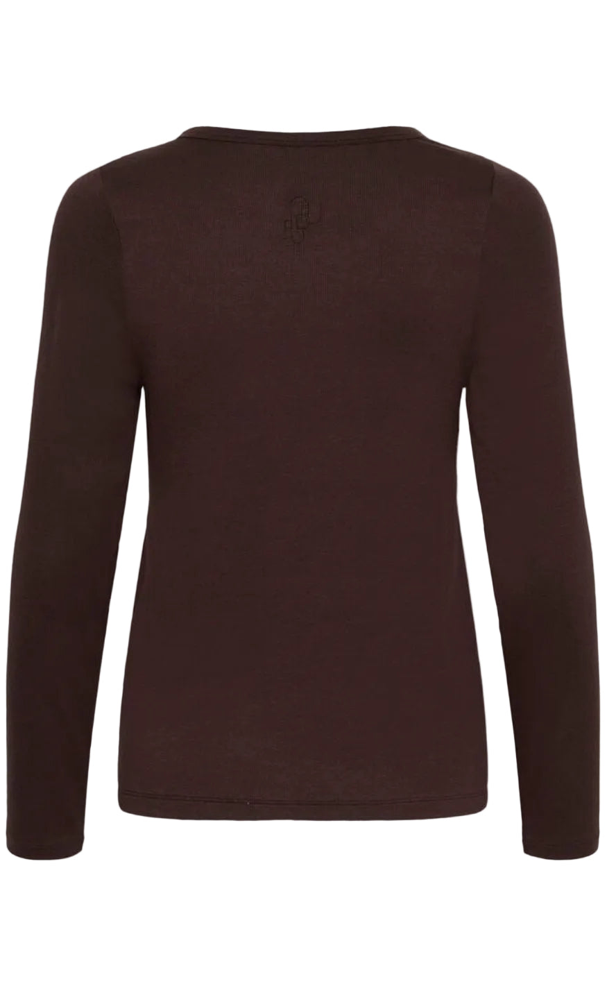 Culture Bluse - Nia Juliet - Coffee Bean