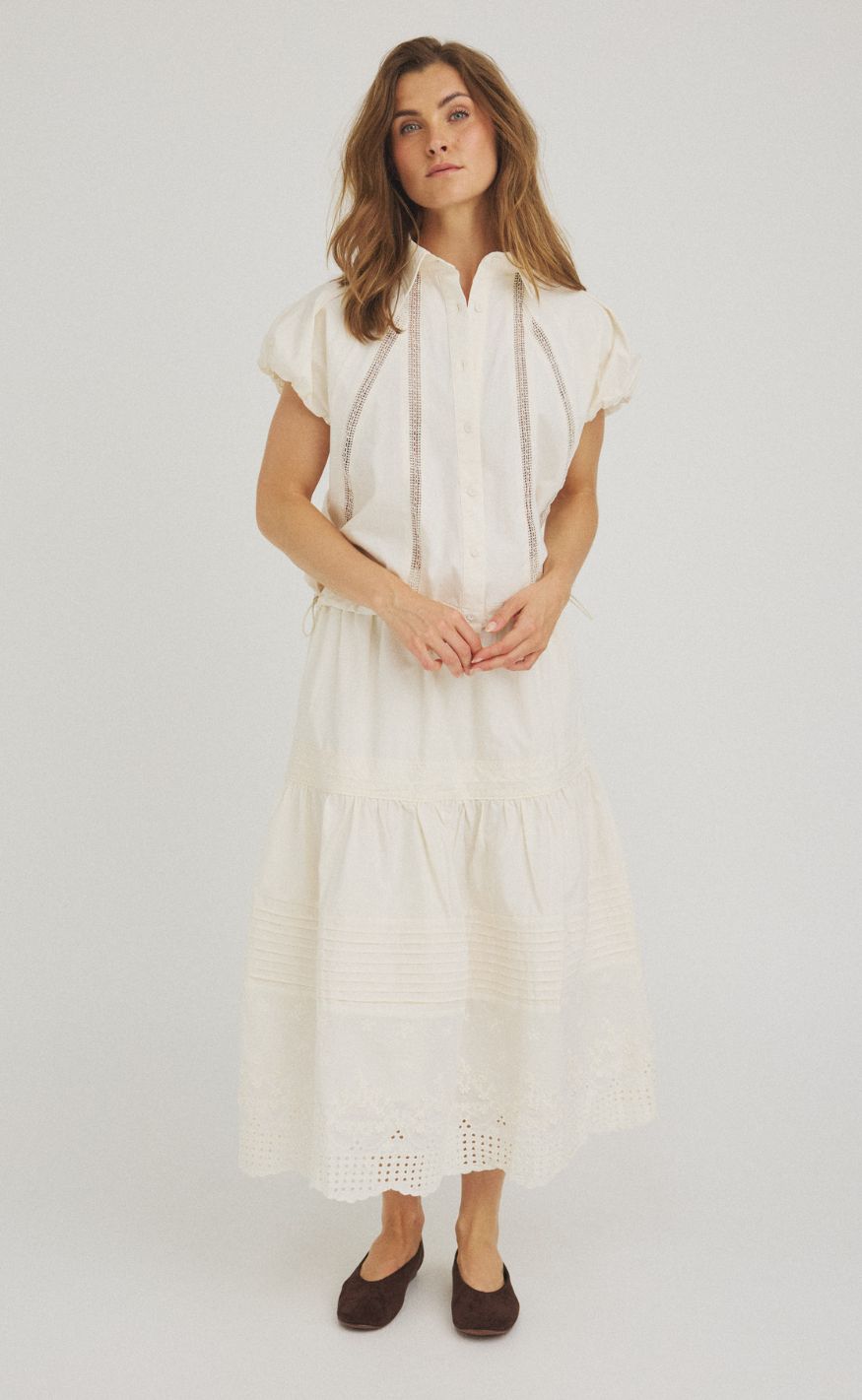 Luxzuz Skjørt - Vaike - Off White 7038