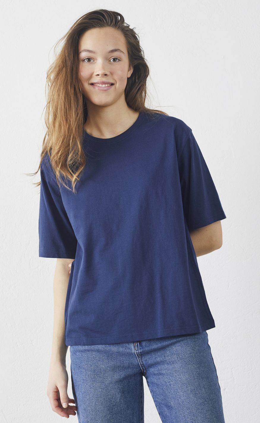 Sisters Point T-shirt - HEDA-LOOSE.SS - Navy