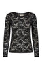 Freequent T-skjorte - Saldo - Black
