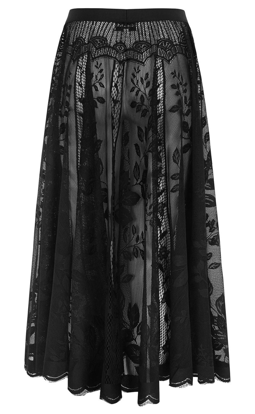 Lollys Laundry Skjørt - Collins Midi - Black