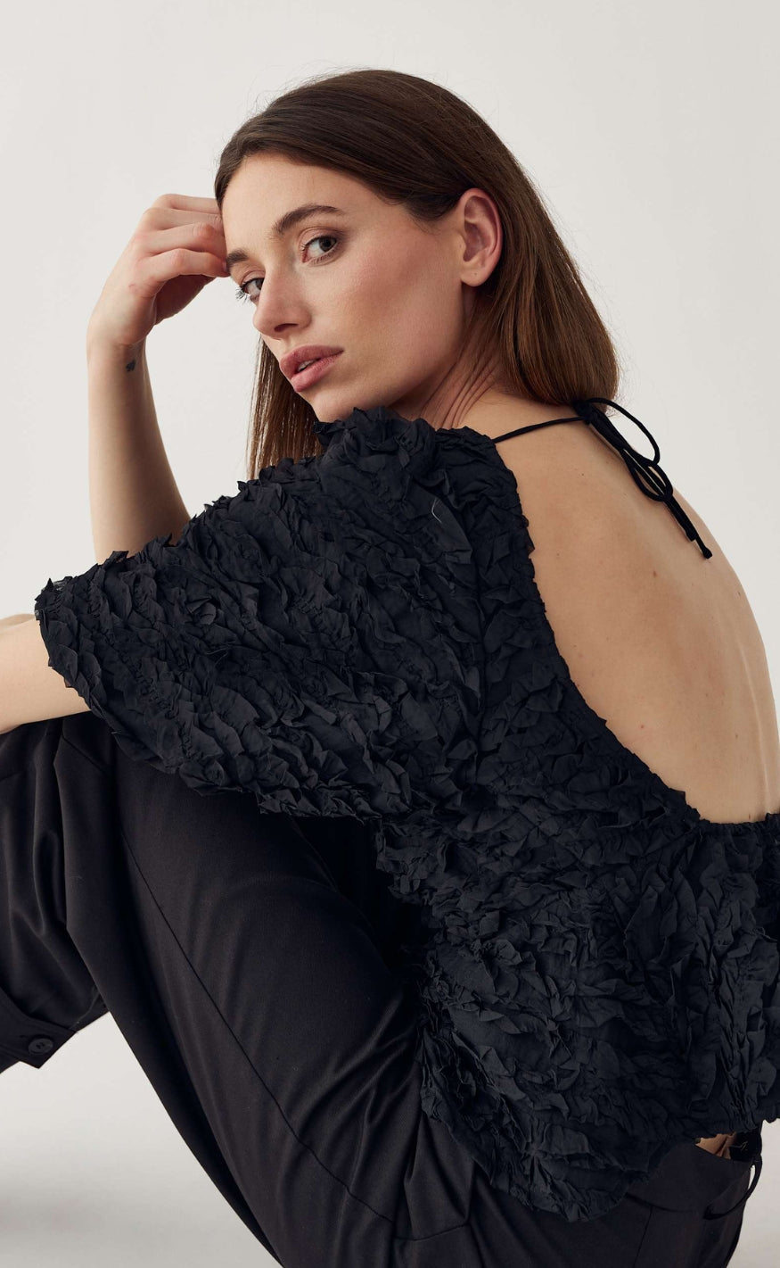 Noella Bluse - Marisa - Black