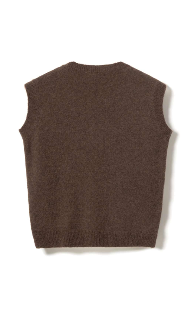 Noella Vest - Leatrice - Dark Brown