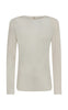 Depeche Bluse - Drew Cashmere O-Neck - Off White