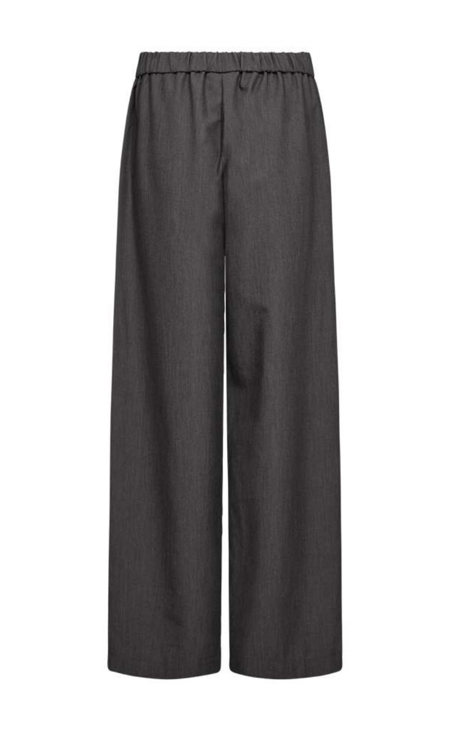 Freequent Bukser - Vika - Dark Grey Melange