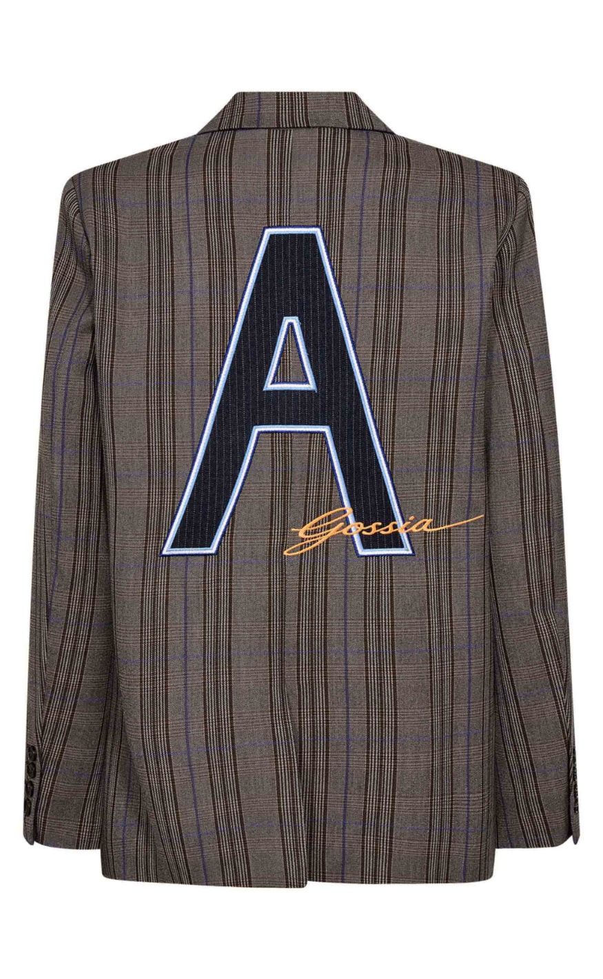 Gossia Blazer - Beatrice - Brown Blue Checks