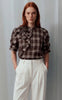 Gossia Bluse - Zabina - Brown Checks