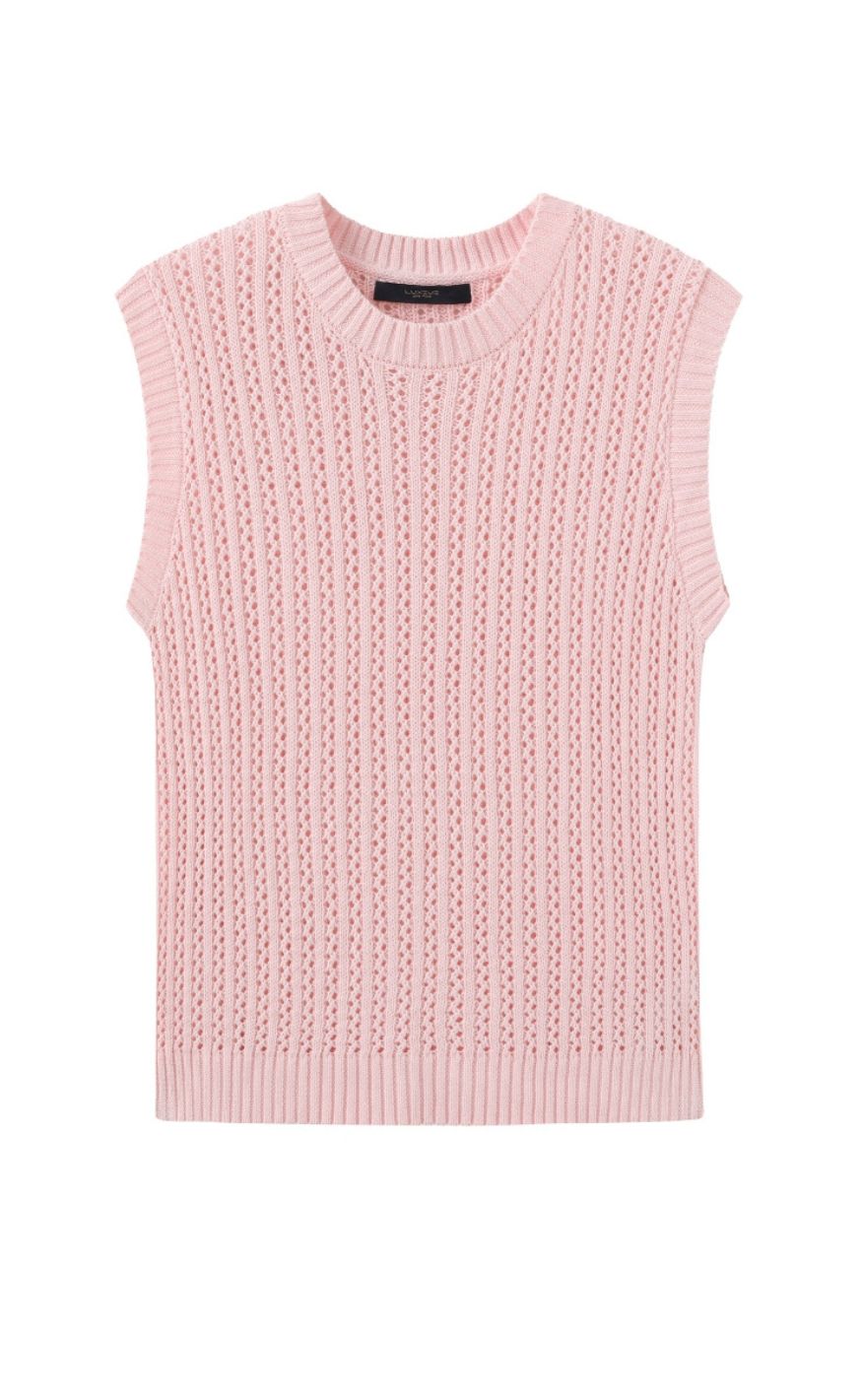 Luxzuz Topp - Corinn - Pink Lady