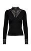 ONLY Bluse - Tilde - Black Lace