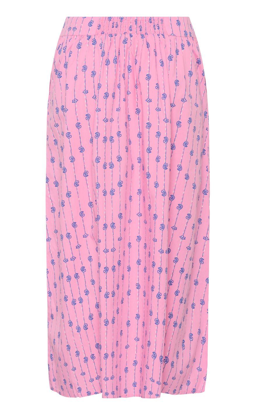 Culture Skjørt - Marco Olena - Begonia Pink/Nautical Blue