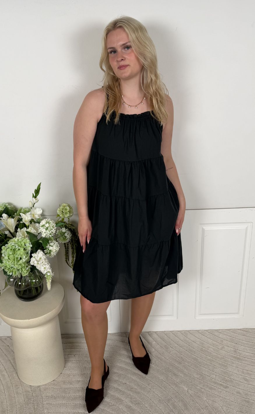 Marta Du Chateau Kjole - Velina - Black