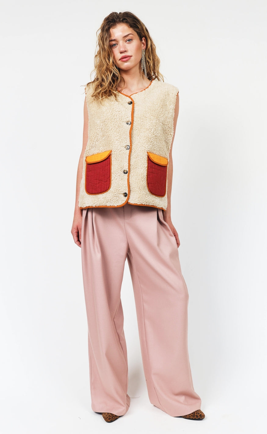 Lollys Laundry Bukser - Zola - Light Pink