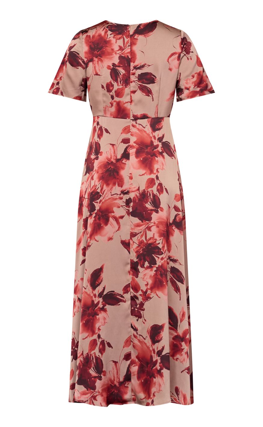 Love & Divine Kjole - Love1561 - Red Flower