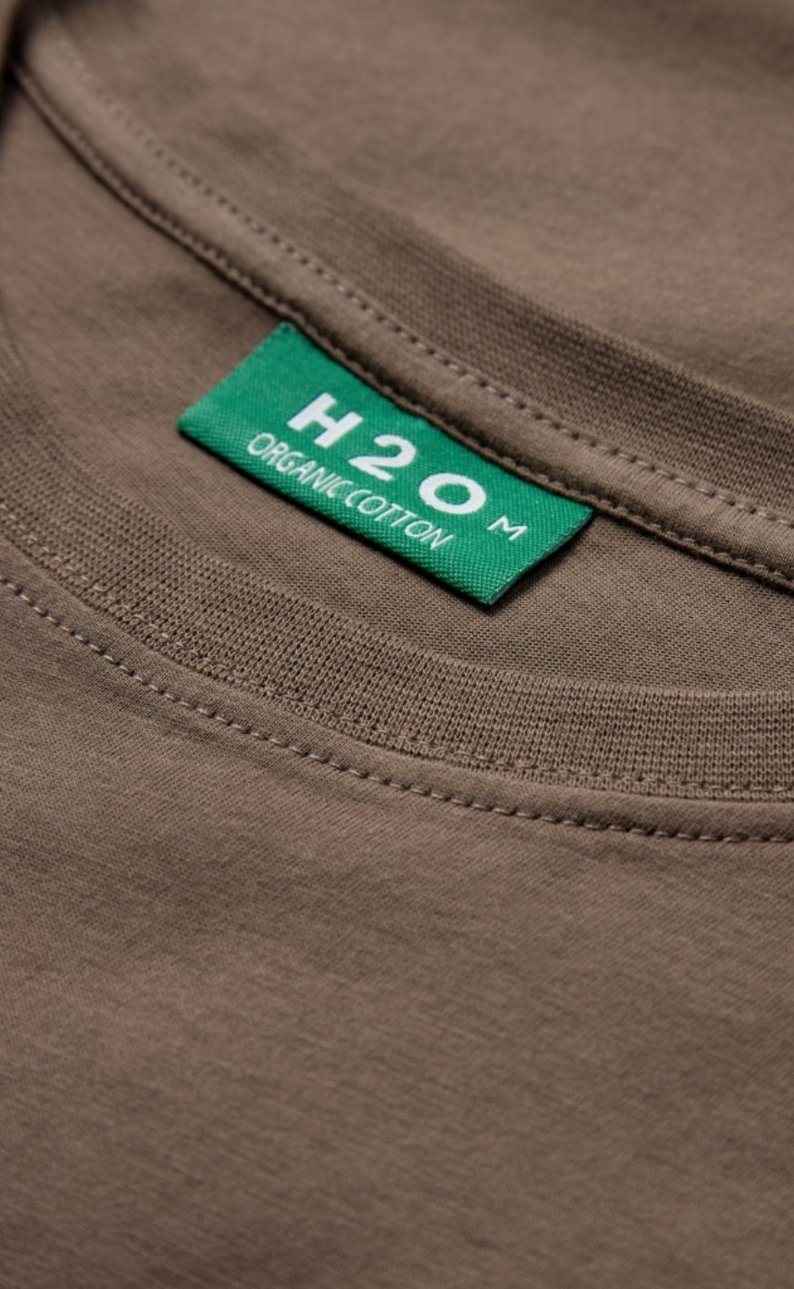 H2O T-Shirt - Logo - Dusty Oak/Navy