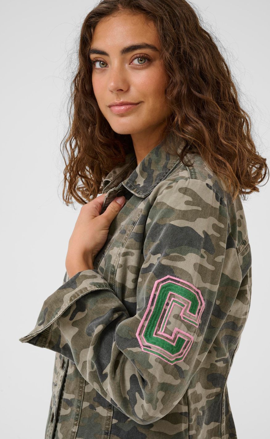 Culture Skjorte - Camila - Camouflage