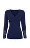 Tim & Simonsen Bluse - Belen Costina Lace - Blu