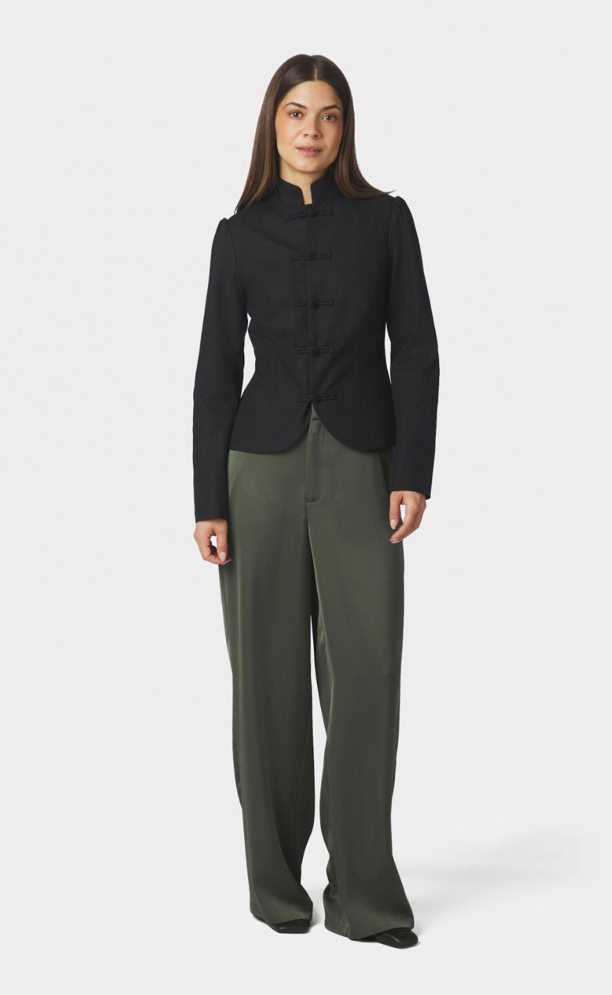 Neo Noir Blazer - Ardena Linen - Black