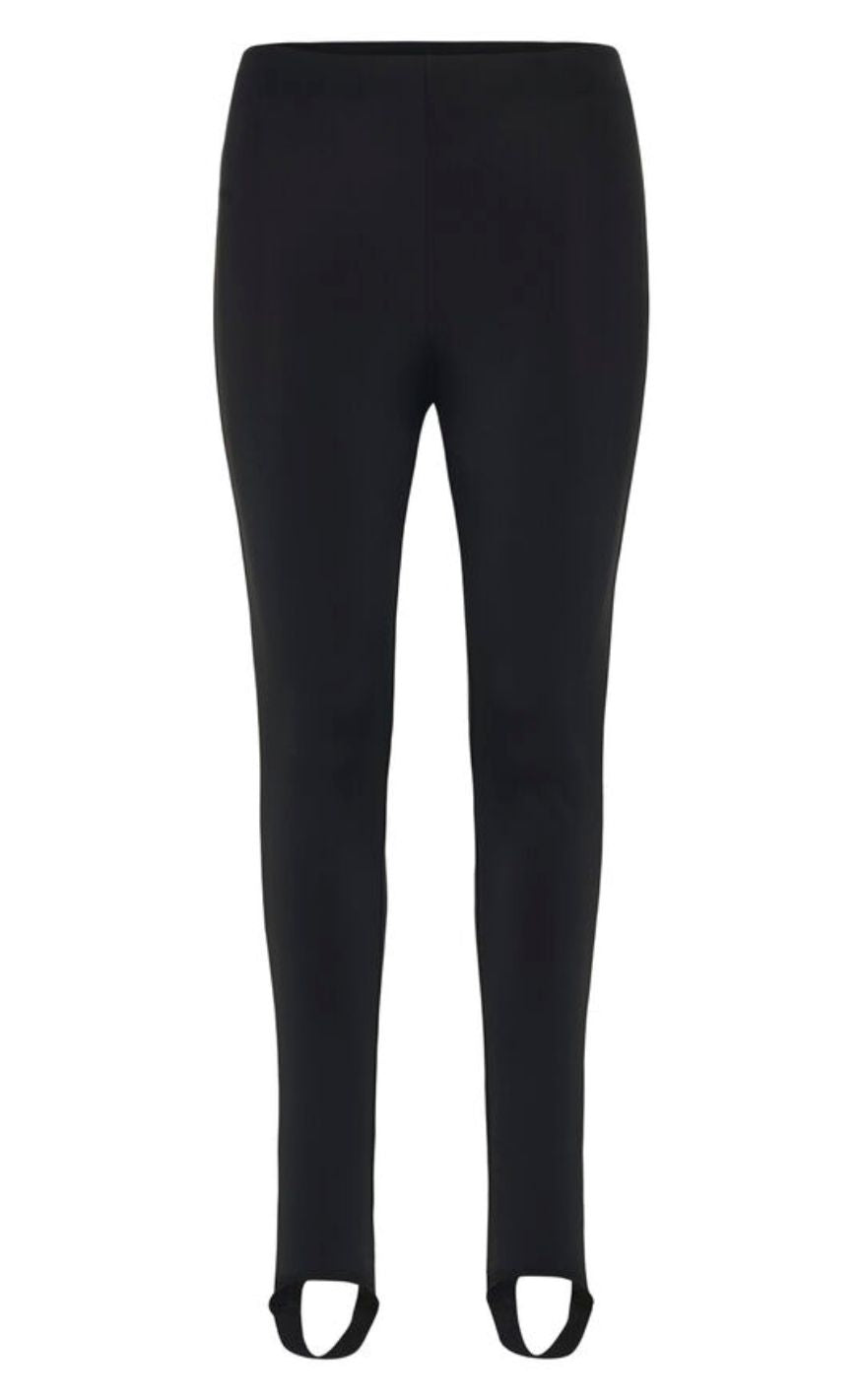 Gestuz Leggings - Lyrose - Black
