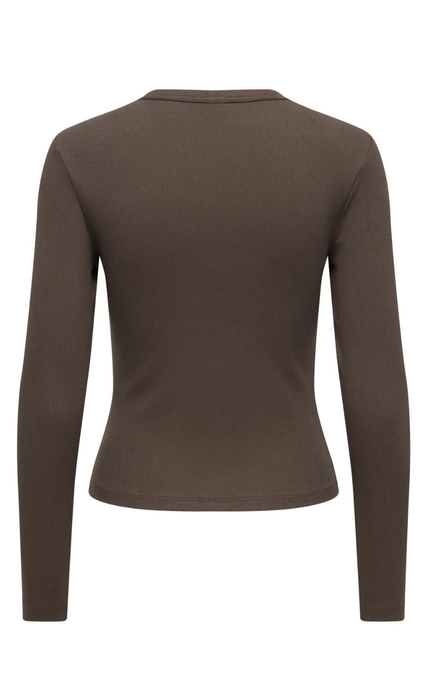 ONLY Bluse - Val O-neck - Bracken