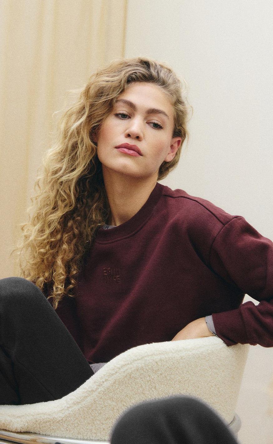 Hype The Detail Sweatshirt - 540-14 - Red