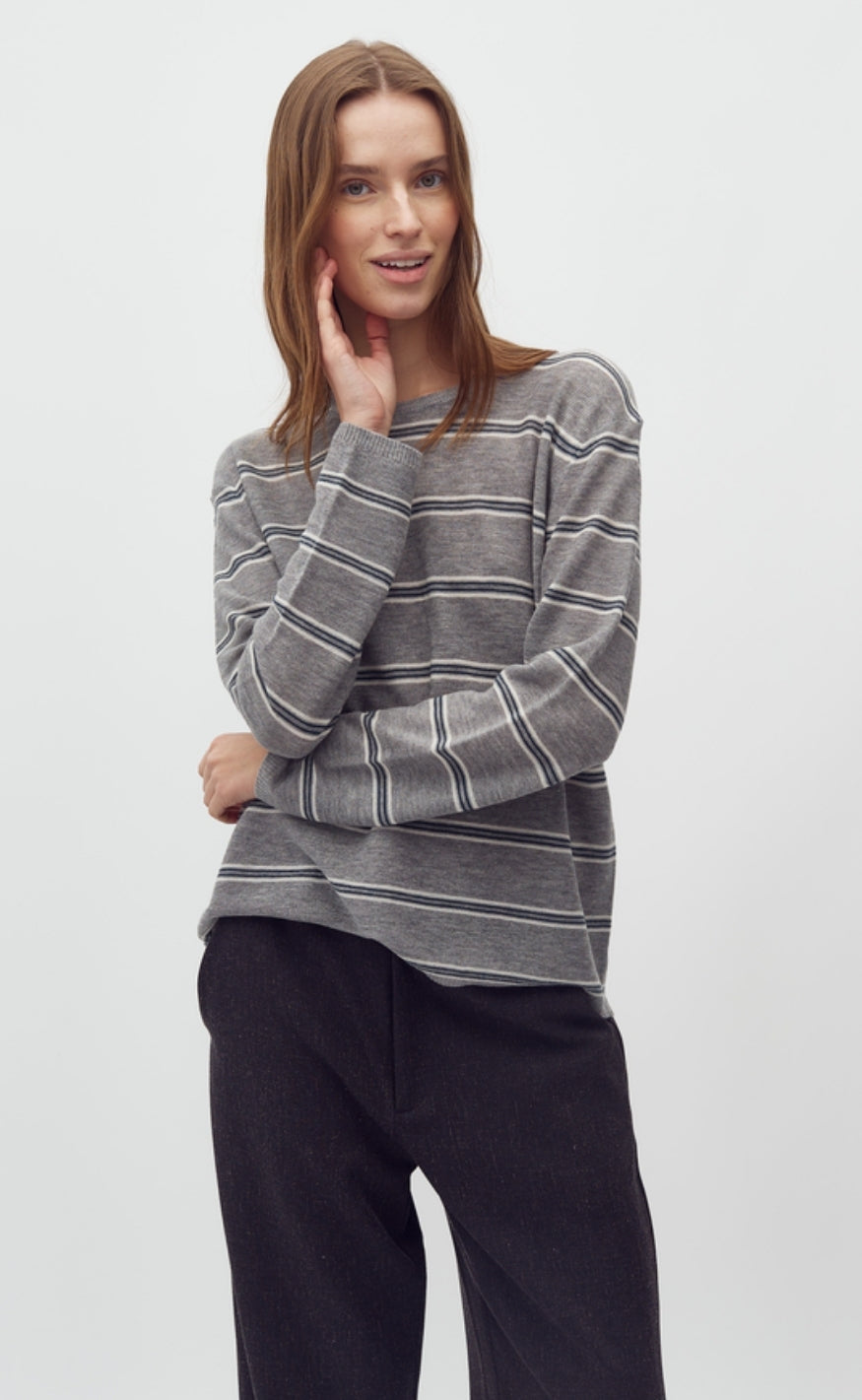 MbyM GenserGenser - Gilir-M - Grey Izia Stripe