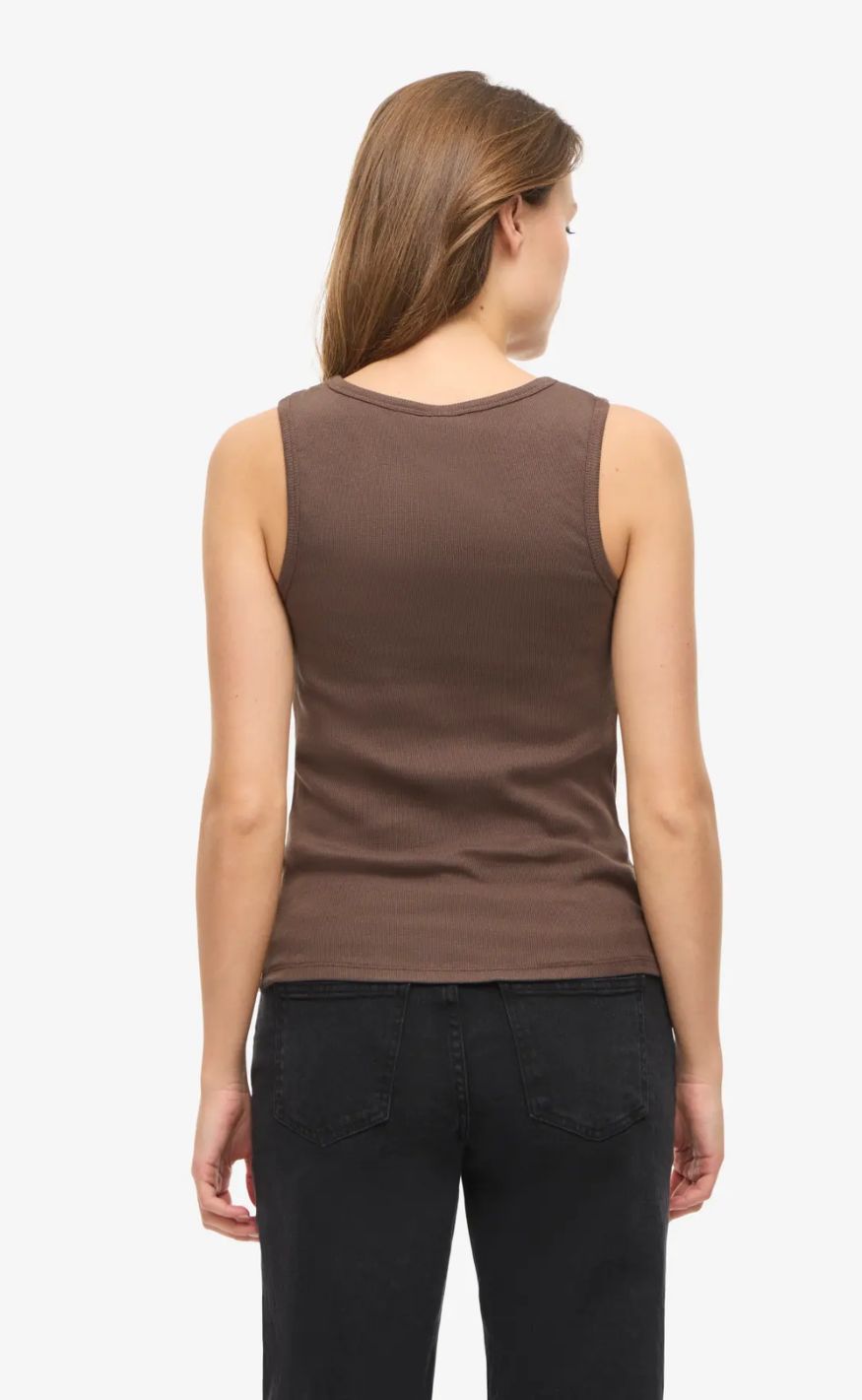 Noisy May Topp - Maya S/l Regular - Chocolate Brown