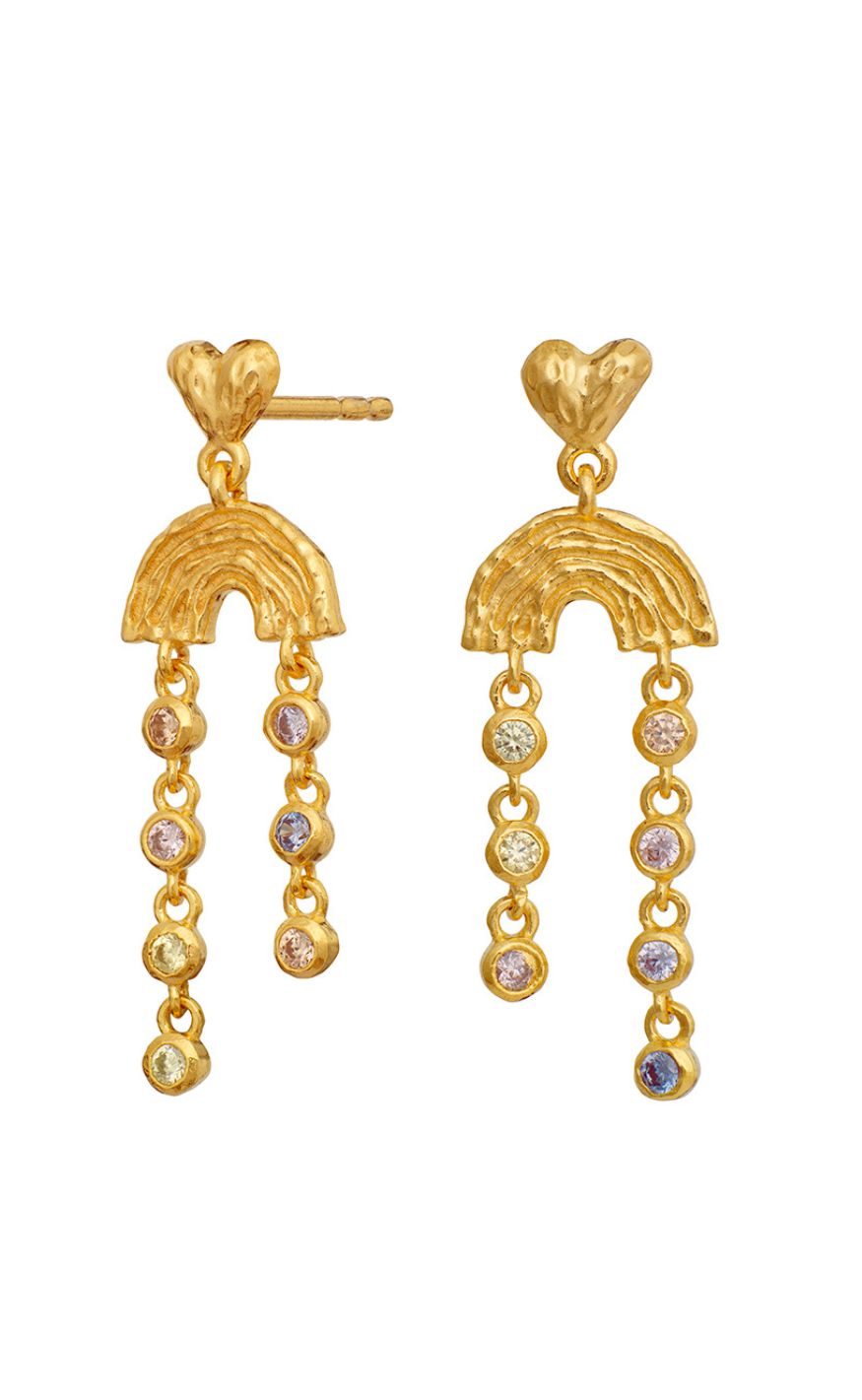 Maanesten Øreringer - Zenia - Gold Colour