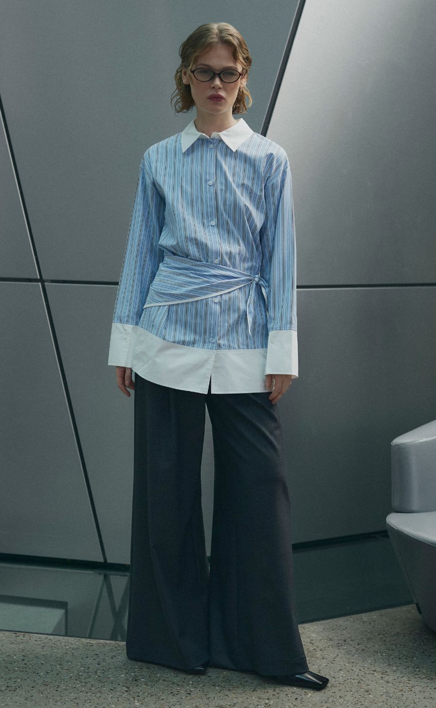 Noella Skjorte - Marinelle - Coetta Blue Stripe