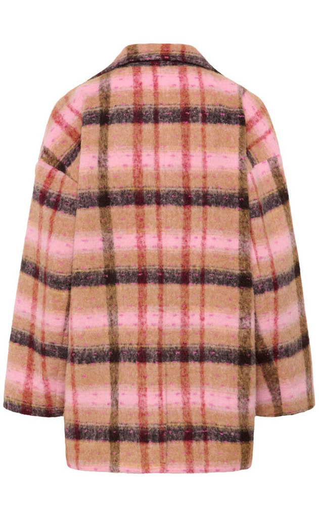 Culture Kåpe - Shila - Brown/Red Check