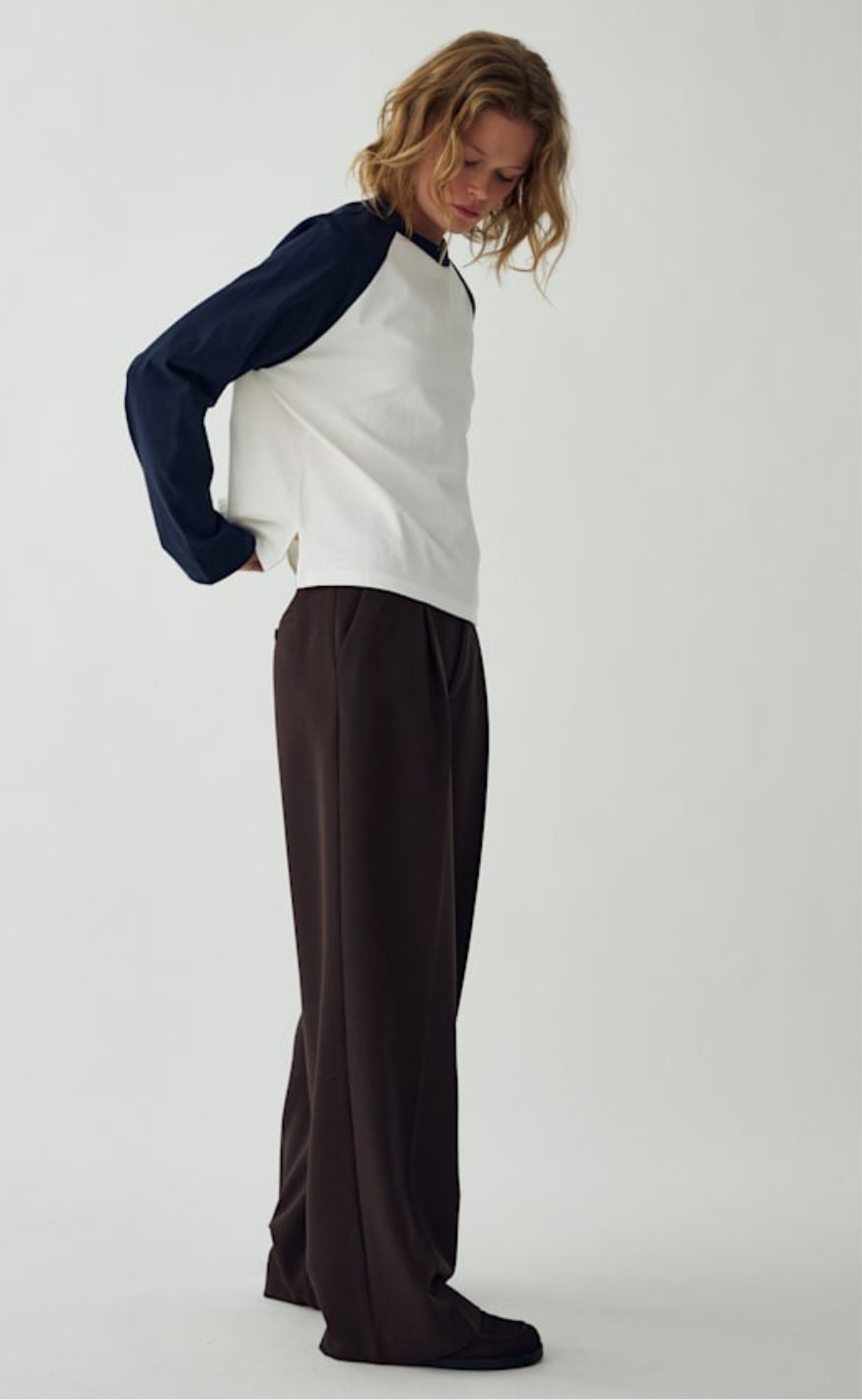 Noella Topp - N-Nikkie - White Navy Combo