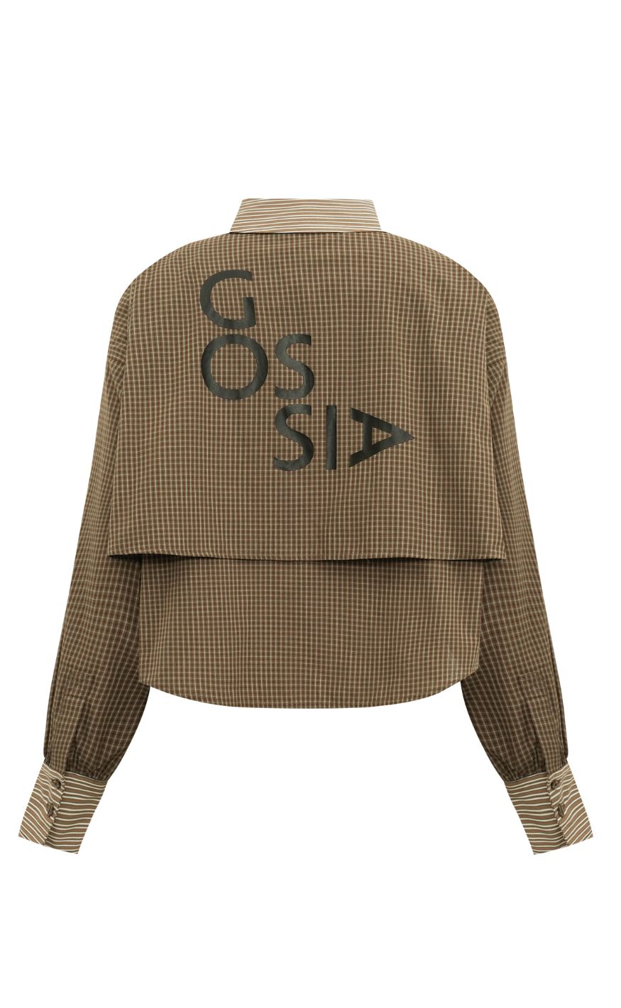 Gossia Skjorte - Chaline - Brown Checks