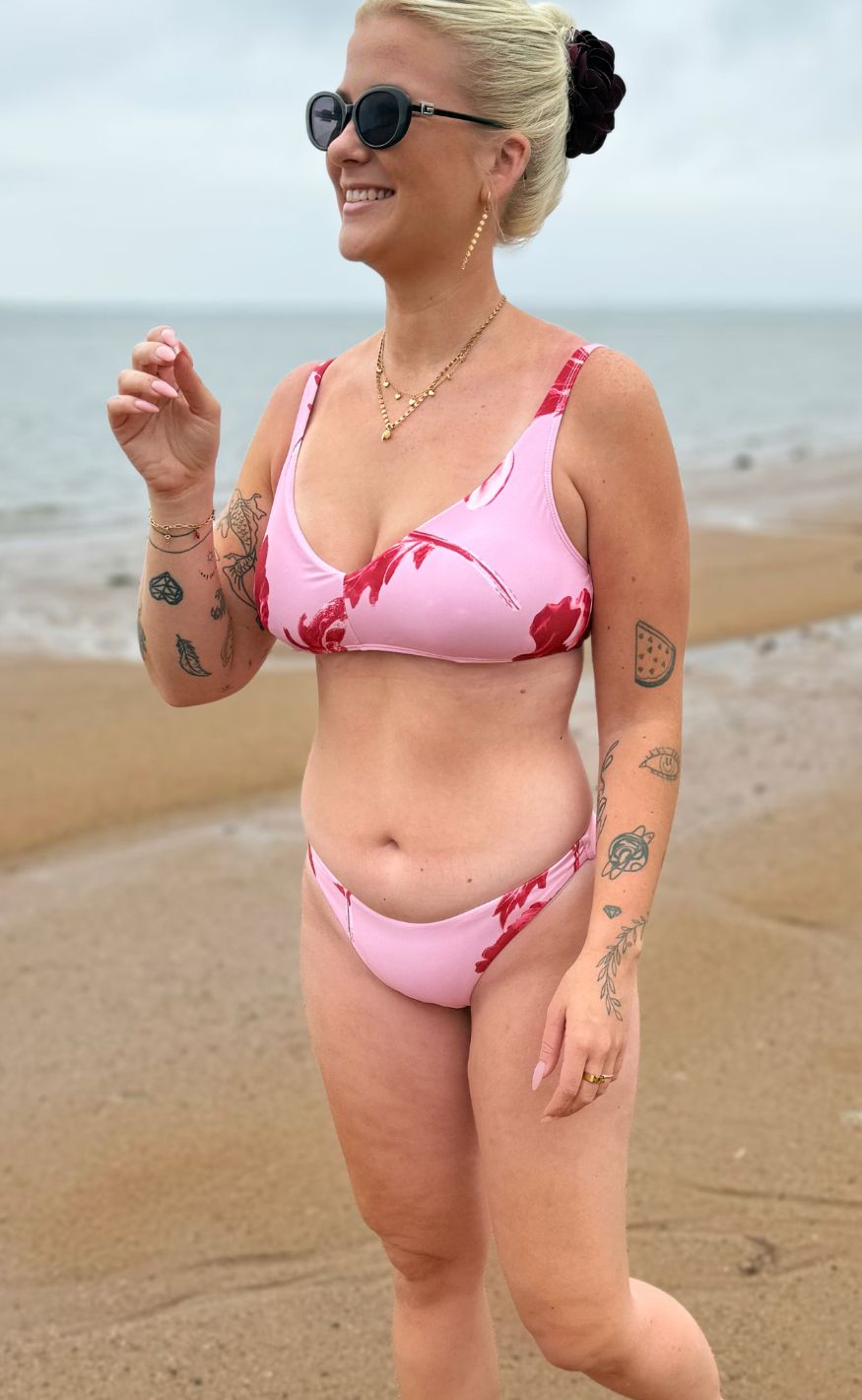 Unica Copenhagen Bikinitruse - Elena - Rosy Flower