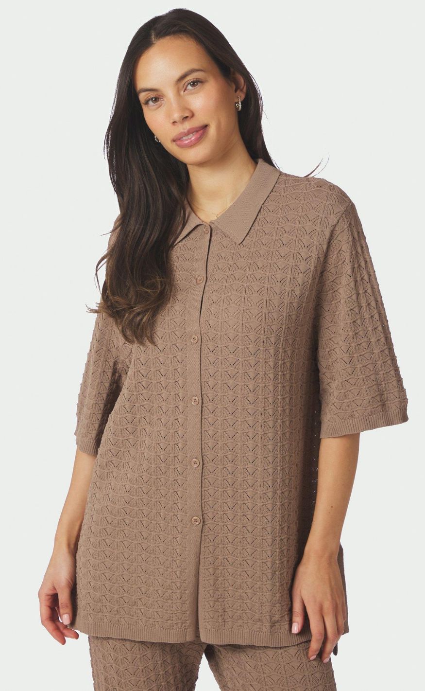 Neo Noir Bluse - Sette Fine - Taupe