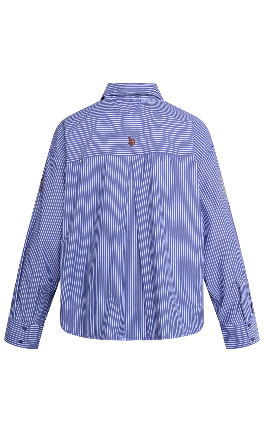 Love & Divine Skjorte - Love1555-5 - Blue Stripes