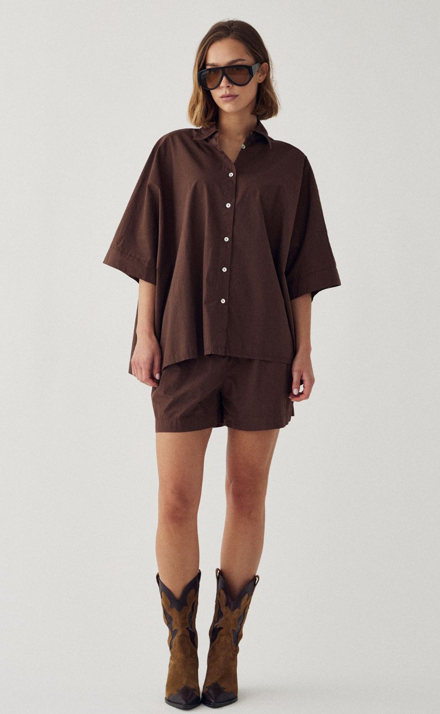 Noella Shorts - Mauricella - Chocolate