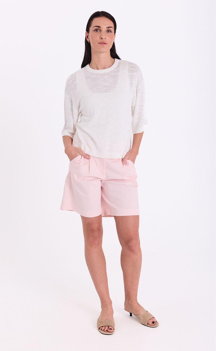 Freequent Pullover - Vicki - Brilliant White
