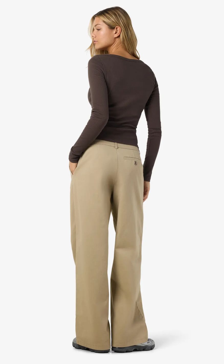 Noisy May Bluse - Maya - Chocolate Brown