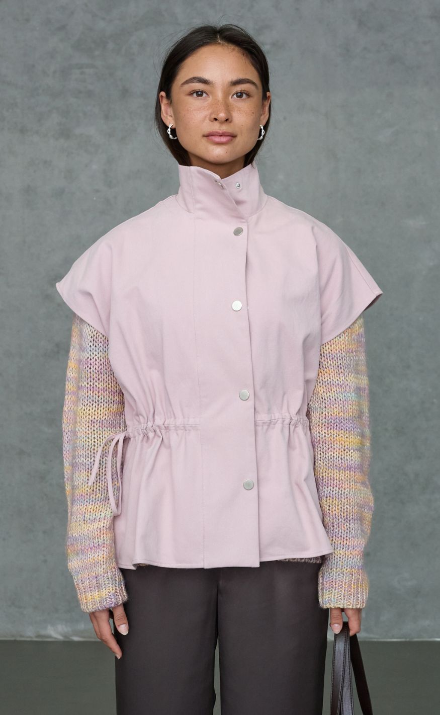 Love & Divine Vest - Love1293-1- B. Pink