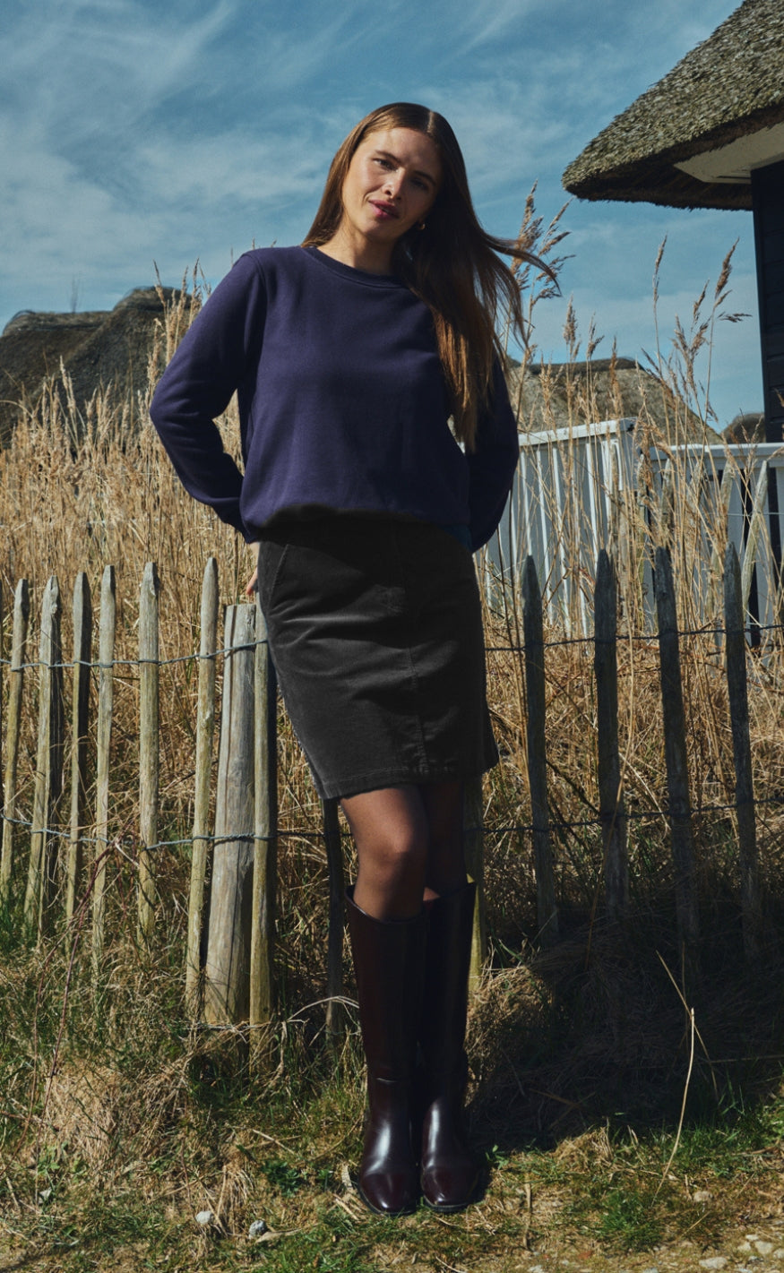 Freequent Pullover - Kamela - Nightshade